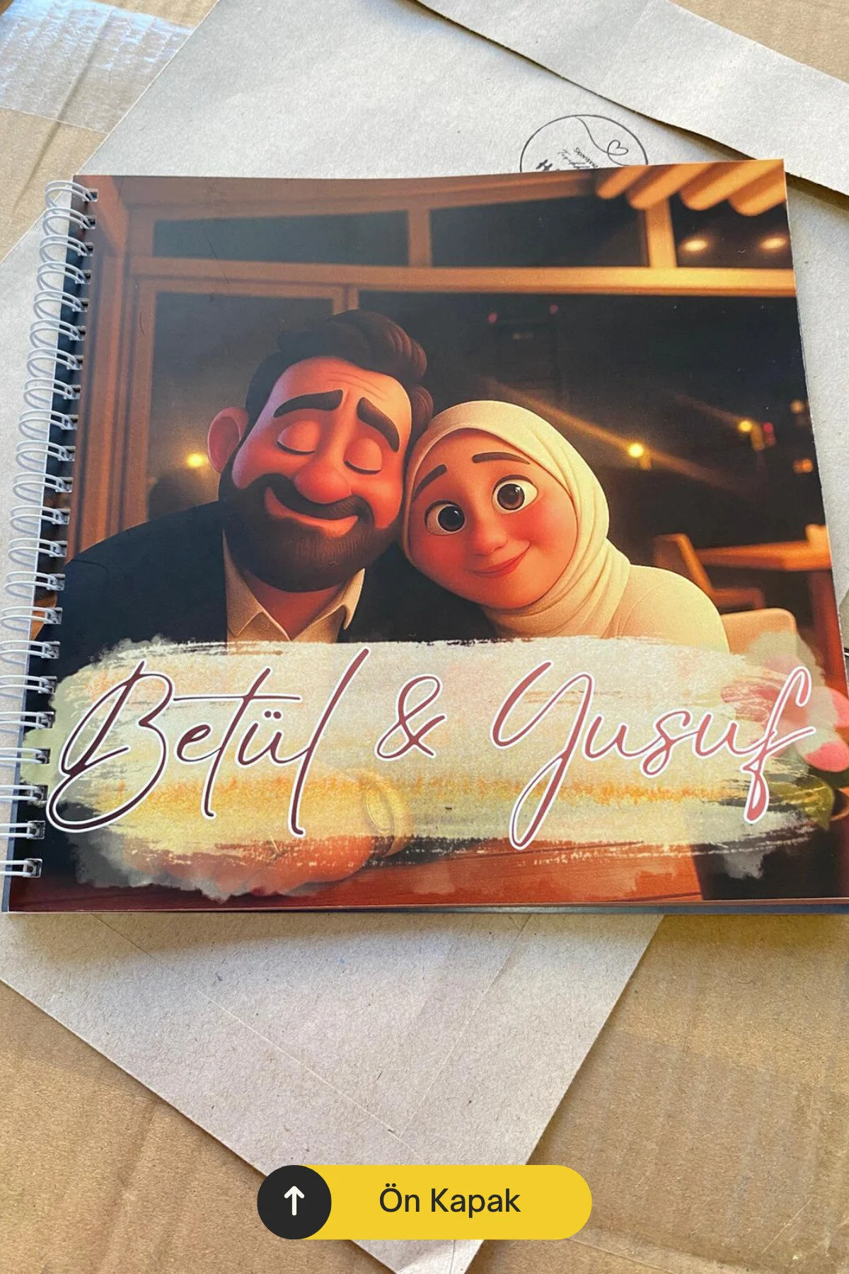 Kişiye Özel Sevgili Kitabı