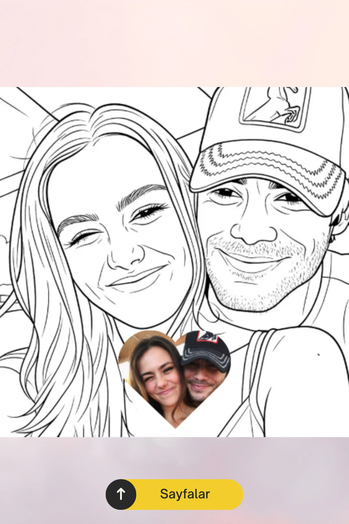 Sevgili kitabı iç sayfalar